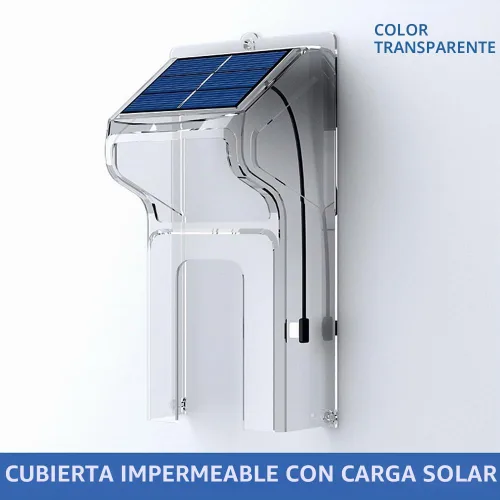 Vista 6 de Soporte de timbre de anillo con cargador solar, cubierta impermeable para timbre de puerta compatible con Ring & Blink Protector ajustable con panel