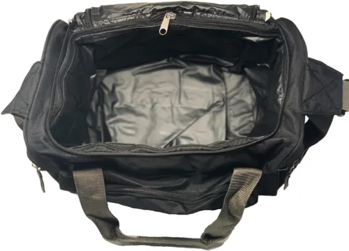 Vista 4 de C7 Corvette Bolsa enfriadora bordada (negro) - 12 latas Soft Travel Ice Chest 2014-2019 Corbetas