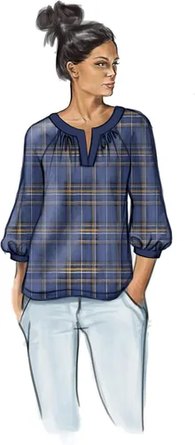 Vista 5 de Butterick Patterns Butterick B6632 - Patrones de costura para mujer, tallas 14-22