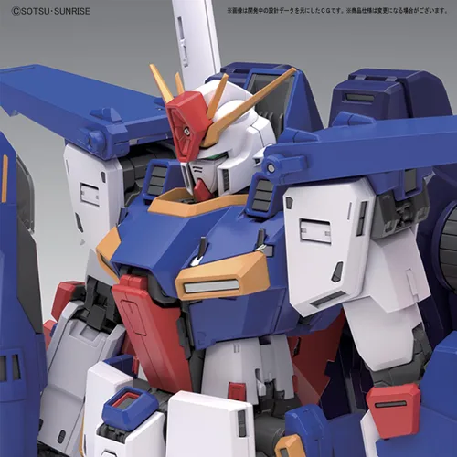Vista 9 de Bandai Hobby MG 1/100 ZZ Gundam Ver.Ka ZZ Gundam Modelo Kit Figura
