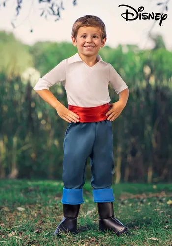 Vista 2 de Disney - Disfraz de la Sirenita del príncipe Eric para niños, para cosplay, juegos escolares, Halloween, fantasía y disfraces