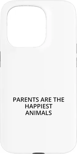 Vista 14 de iPhone 16 Parents are the happiest animals Case