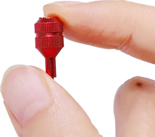 Vista 6 de FPV Control remoto de aluminio Stick Thumb Rocker Joystick Protector compatible con accesorios DJI FPV Control remoto para FPV Drone (rojo)