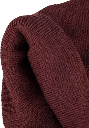 Vista 5 de Levi's All Season Comfy Leather Logo Patch Cuffed Hero Beanie