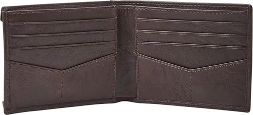 Vista 2 de Fossil Men's Leather Bifold Sliding 2-in-1 with Removable Card Case Wallet