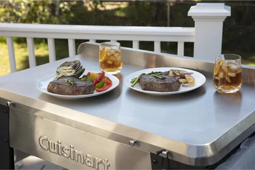 Vista 25 de Cuisinart CPT-194 Mesa de preparación de parrilla de acero inoxidable para exteriores