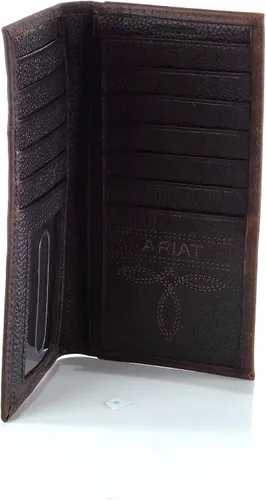 Vista 5 de Ariat Cartera marrón Rodeo Bordado Bota Hombre