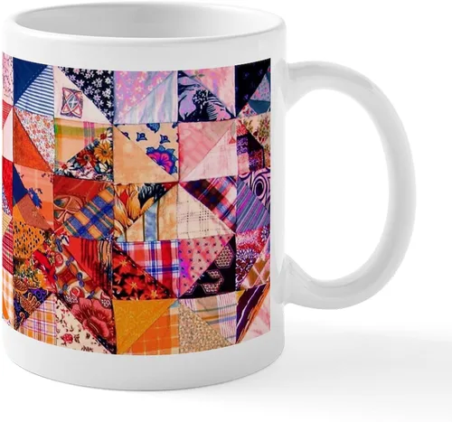 Vista 51 de CafePress Ascii - Taza de café de cerámica, taza de té, 11 onzas
