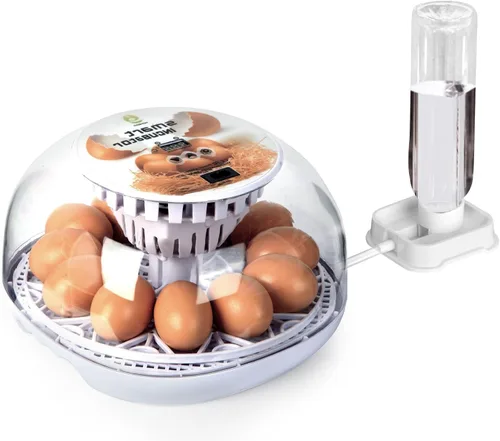 Vista 13 de Nest I - Incubadora de 12 huevos para principiantes, giro automático de huevos, humedad constante con botella de agua de recarga automática