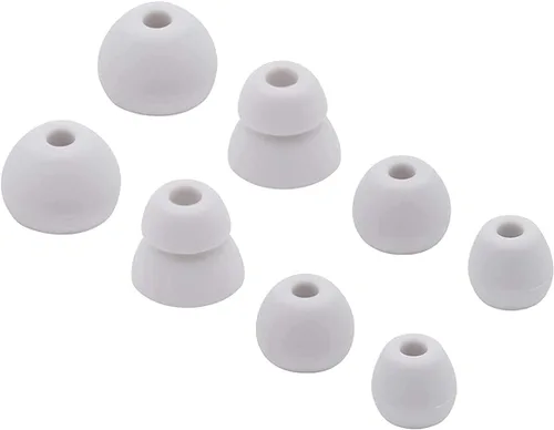 Vista 5 de ALXCD Almohadillas de repuesto para auriculares inalámbricos Beats Flex, S, M, L, D, 4 tamaños, 4 pares de almohadillas de silicona suave, apto