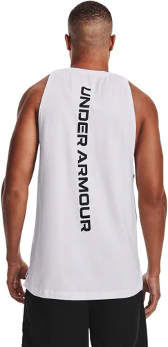 Vista 2 de Under Armour Camiseta sin mangas de algodón Baseline para hombre