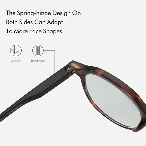 Vista 5 de ZENOTTIC Gafas de lectura con bloqueo de luz azul para mujeres y hombres