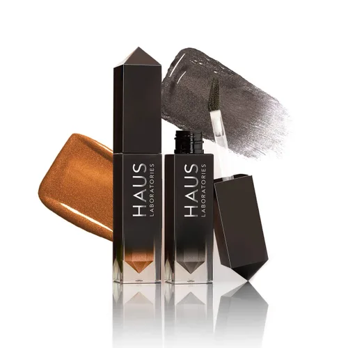 Vista 9 de HAUS LABORATORIES por Lady Gaga: Juego de sombras de ojos líquidas Glam Attack, sombras de ojos pigmentadas en juegos brillantes y metálicos