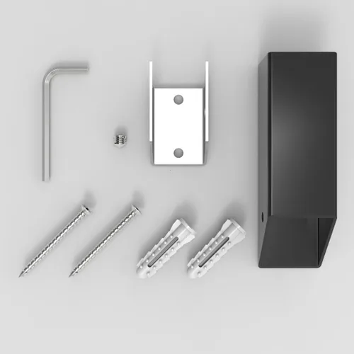 Vista 6 de NINETREX Ganchos negros para toallas, color negro mate, ganchos modernos para toallas, ganchos de acero inoxidable SUS 304, resistentes al agua