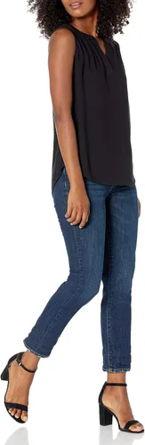 Vista 4 de Tienda Essentials Camisa tejida sin mangas con cuello en V