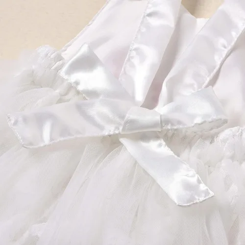 Vista 121 de Traje de bebé niña primer cumpleaños traje de encaje tul mameluco princesa tutú vestido de un año cumpleaños pastel Smash fotografía ropa