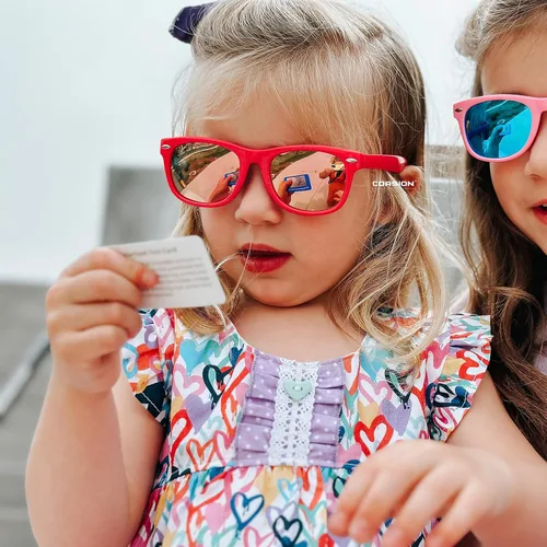 Vista 78 de Lentes de sol polarizados de goma elastómero termoplástico (TPEE) flexible, para niñas y niños de 3 a 9 años