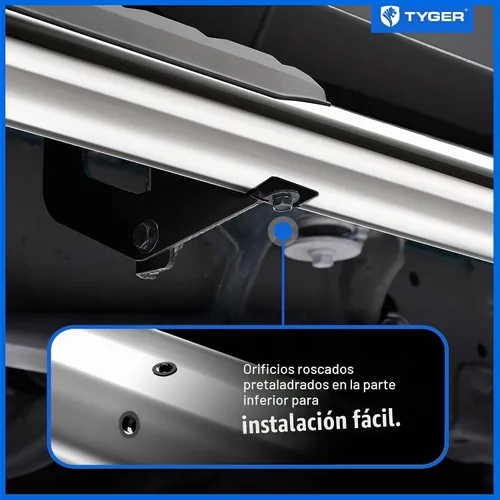 Vista 6 de Tyger Auto 3.5" Barras de Funcionamiento Rider Compatibles con 2015-2026 Chevy Colorado GMC Canyon Cabina Tripulada TG-SS2C35167 Barras