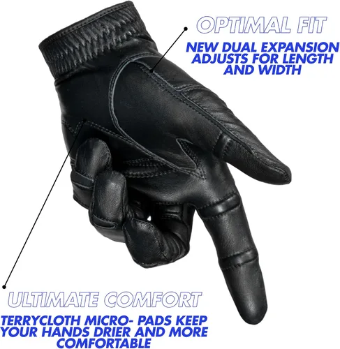 Vista 3 de Bionic StableGrip 2.0 Men's Golf Glove Negro