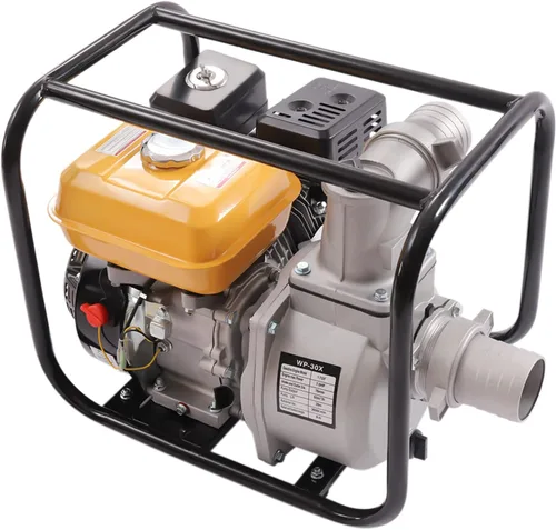Vista 4 de Bomba de transferencia de agua 4 tiempos 7.5hp 3 pulgadas portátil de gasolina bomba de agua ligera de alta presión para riego de piscina