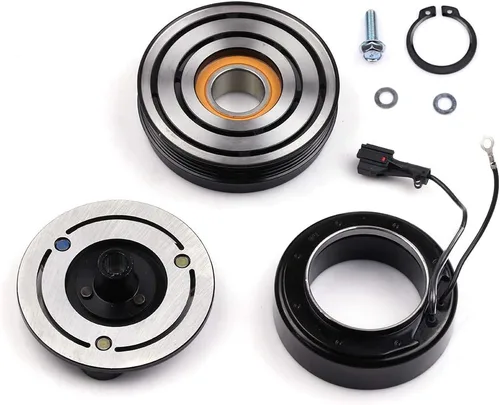 Vista 21 de CCIYU Embrague del compresor de aire acondicionado 2016-2018 para Fiat 500X 2.4L 2015-2021 para Jeep Renegade 2.4L AC Compresor para automóvil
