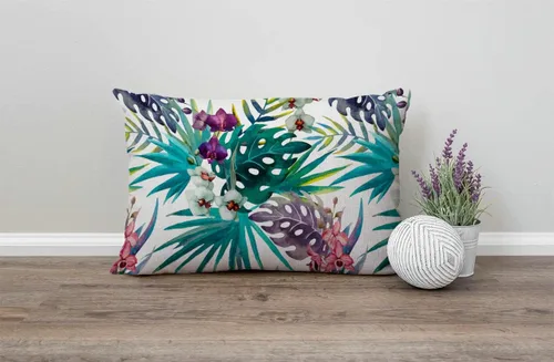 Vista 29 de Fundas de almohada de 12 x 20 pulgadas, decoración rústica de granja, sé feliz, fundas de almohada de algodón y lino, citas inspiracionales con Jcp20