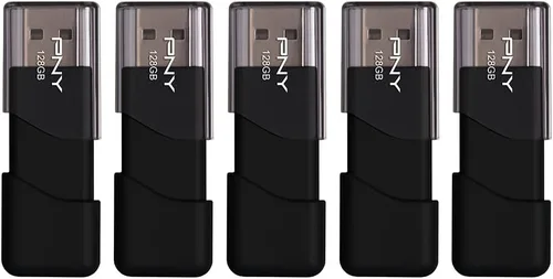 Vista 10 de PNY Unidad flash USB 2.0 Attaché 3 de 16 GB, color negro (paquete de 10)