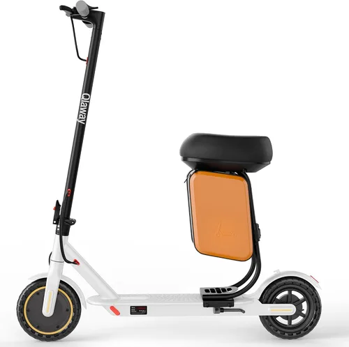 Vista 10 de Qlaway Electric Scooter for Adults, 350W/500W Motor, Up to 22 Miles Long Range, 8.5" /10" Solid Tires, 265 lbs Load Capacity, Foldable Commuting