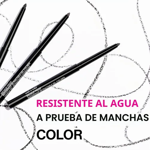 Vista 4 de Wet n Wild Mega Last - Delineador de ojos retráctil a prueba de ruptura, negro, 0.008 onzas (paquete de 1)