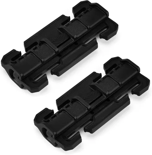 Vista 7 de TACTICAL_GEEK Hebilla de conexión, hebillas de liberación lateral rápida para sistema Molle, hebillas de bloqueo de plástico duraderas sin costura