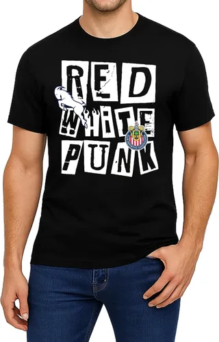 Vista 4 de Icon Sports Official Club Deportivo Guadalajara - Chivas Cotton T-Shirt - Unisex Adult