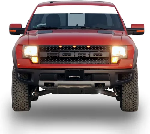 Vista 5 de Calcomanía para parabrisas compatible con Ford F150 Series Raptor 2009-presente (negro)