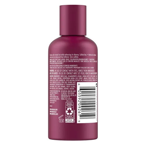 Vista 2 de Nexxus Champú sin sulfato con ProteinFusion, 12 unidades para cabello tratado teñido, 3 onzas