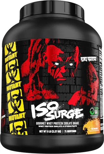 Vista 3 de Mutant ISO Surge Polvo de Proteína de Suero Aislado Actúa Rápido para Ayudar a Recuperar, Construir Músculo, Masa y Fuerza