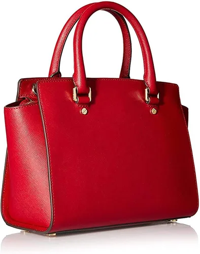 Vista 2 de MICHAEL Michael Kors Selma Medium TZ Satchel para mujer, rojo, talla única