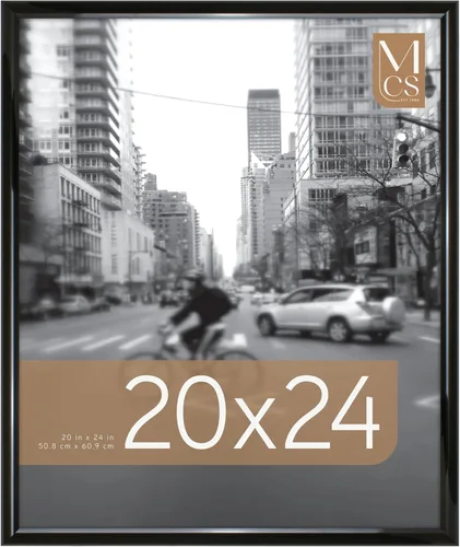 Vista 16 de MCS , Negro 24 x 36 pulgadas trendsetter cartel marco, 24 x 36