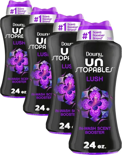 Vista 42 de Downy Unstopables - Perlas potenciadoras de aroma de lavandería para lavadora, exuberante, 10 onzas (paquete de 4)