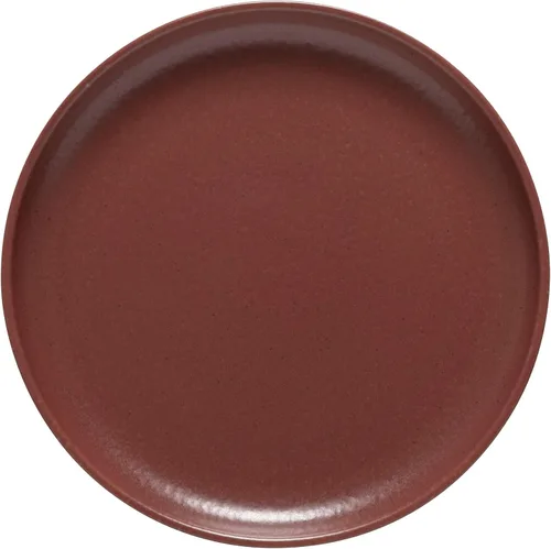 Vista 3 de Casafina Plato de ensalada de cerámica de cerámica de 9 pulgadas, colección Pacifica, gris ostra Vajilla apta para microondas y lavavajillas