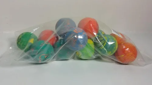 Vista 2 de Sky Bounce® Pelotas de goma de color arcoíris para balonmano recreativo (pelota de mano), Stickball, raquetball, atrapar, buscar y muchos más