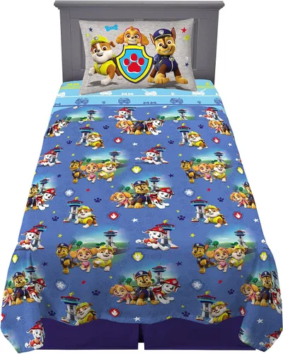 Vista 41 de Franco - Juego de sábanas de microfibra súper suave para niños, tamaño matrimonial, Baby Shark