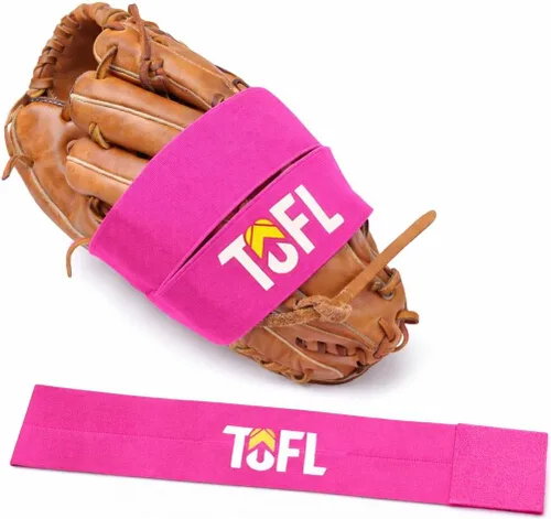 Vista 11 de TOFL Banda de guante de béisbol para moldear guantes Correa elástica con cierre ajustable para formar y almacenar bolsillos Accesorio de cuidado