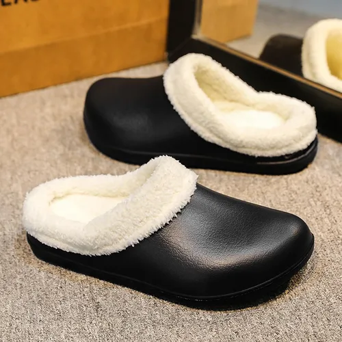 Vista 3 de Zuecos de jardín de EVA impermeables para hombres y mujeres, antideslizantes, ligeras, zapatos de seguridad resistentes al aceite y al agua