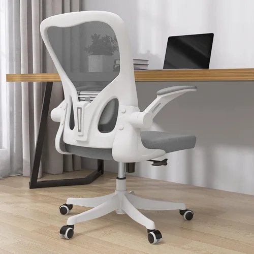 Vista 20 de Monhey Silla de oficina negra, silla de oficina ergonómica, silla de escritorio de oficina en casa para personas grandes y altas, silla