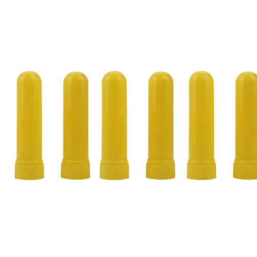 Vista 7 de Tubos inhaladores nasales de aceite esencial, tubos inhaladores nasales de plástico vacíos recargables para bricolaje, 50 unidades, color negro