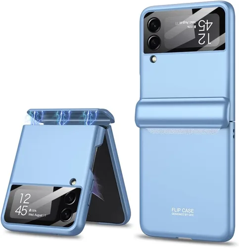 Vista 10 de SHIEID Z Flip 4 - Funda para Galaxy Z Flip 4 con protección de bisagra, funda Flip 4 con protector de pantalla compatible con Galaxy Z Flip 4 5G
