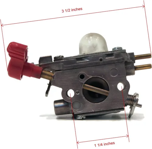 Vista 2 de The ROP Shop Kit de carburador para recortadoras Ryobi 41AD396C799 316.79586 y 41AD730C799 316.79115