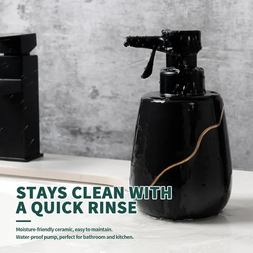 Vista 9 de BosilunLife Dispensador automático de jabón espumoso, dispensador eléctrico de espuma para lavado de manos para baño, dispensador de jabón eléctrico