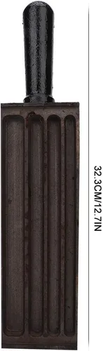 Vista 7 de Lingote - Rectángulo de acero para herrajes de oro y plata, cobre y aluminio y latón