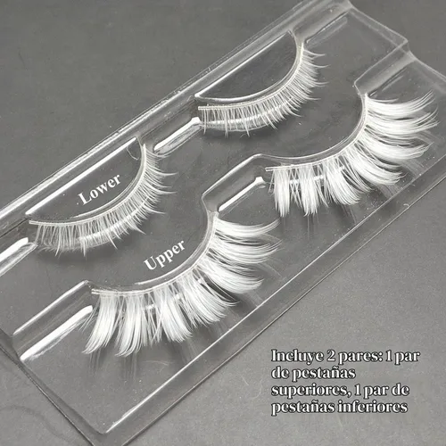 Vista 2 de Luwigs Accesorio de maquillaje de ojos de anime de pestañas postizas