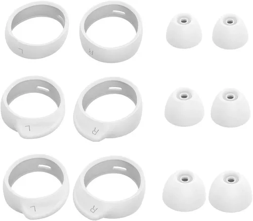 Vista 4 de JNSA Juego de puntas de alas y orejas de repuesto compatible con Galaxy Buds/Galaxy Buds Plus (no compatible con Galaxy Buds Pro), puntas de alas 3
